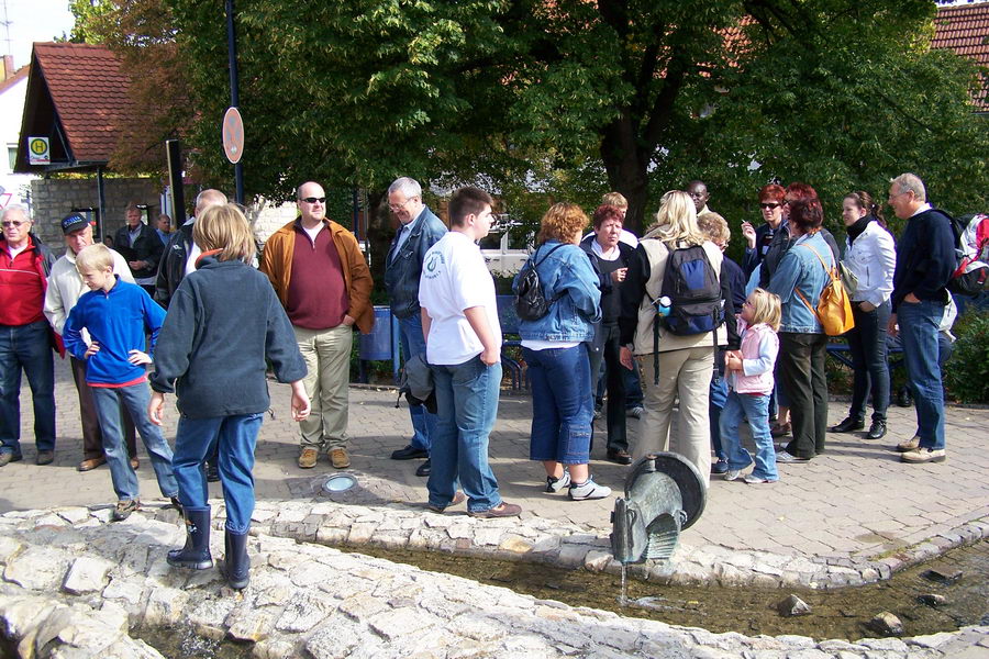 9.9.2007: Vereinsausflug zum Traubenlesefest in Schornsheim