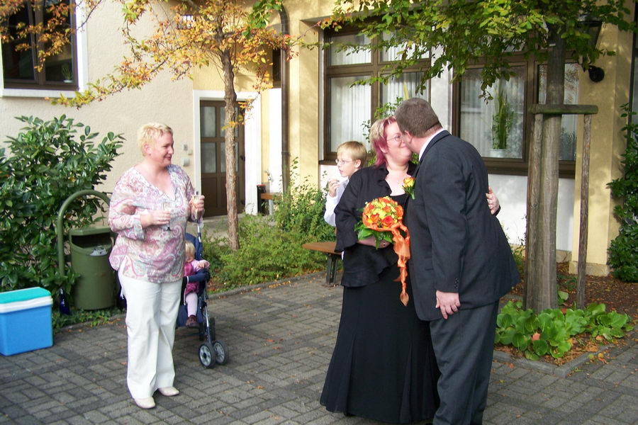 20.9.2007: Hochzeit von Christina und Stefan Fassoth